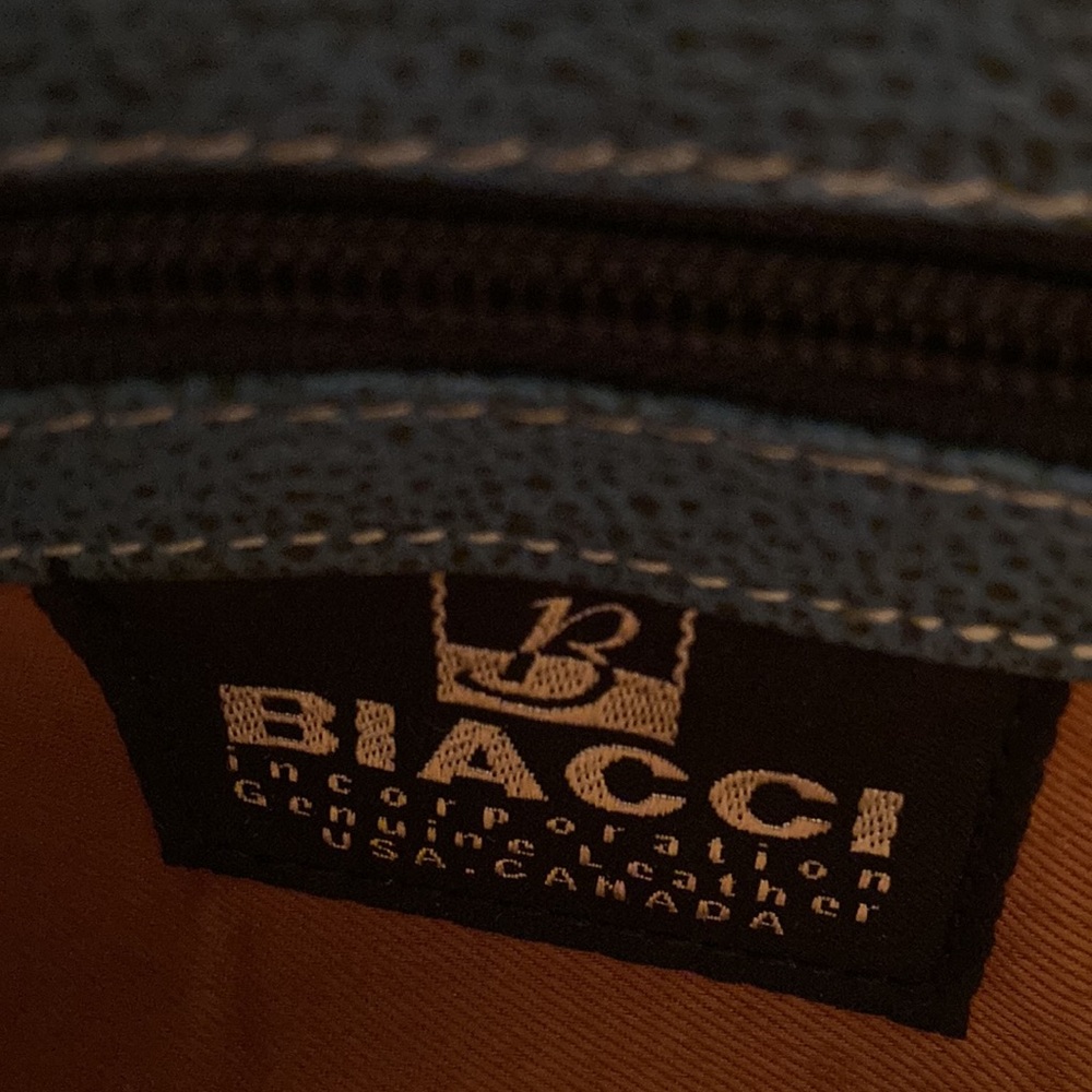 Hand-Painted Multicolor Leather Bag - Picture 12 of 16